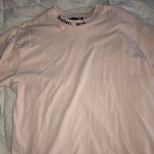 Short- sleeve Oversized Heaven Sent Shirt